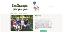 Desktop Screenshot of foulkewayschildcare.org